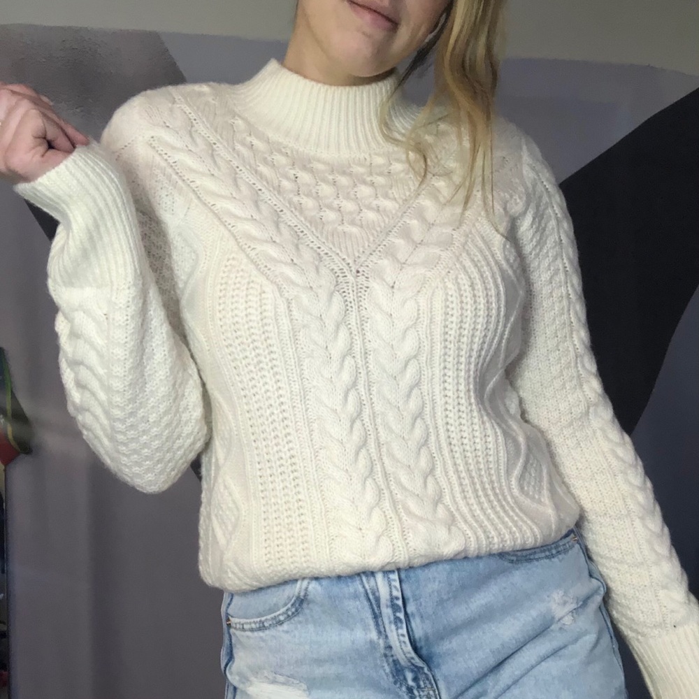 Abercrombie Cable Knit Sweater